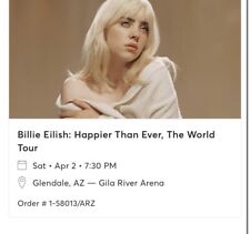 Billie eilish concert for sale  Albuquerque