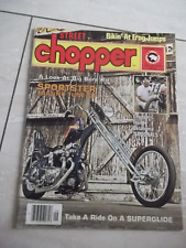 Chopper magazine september for sale  DONCASTER