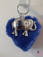 Silver elephant blue for sale  Bristol