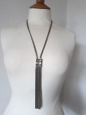 Silver tone necklace for sale  NEWTOWNARDS