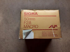 Sigma 50mm 1:2.8 Macro Lens - EF Mount for sale  Shipping to South Africa