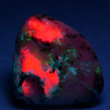Fluorescent Tugtupite, polished specimen. Juliane-haab, Greenland. 5 grams. for sale  Shipping to Canada