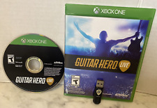 XBOX ONE Guitar Hero Live With Dongle by Activision, used for sale  Shipping to South Africa