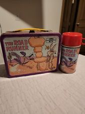 The road runner lunchbox with termos  vintage for sale  Shipping to South Africa