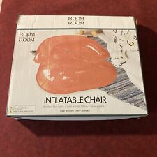 Inflatable chair orange for sale  Fort Payne
