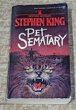 Stephen King PET SEMATARY 1ª Edição 1ª Impressão Sinete Brochura 1984 Vintage  comprar usado  Enviando para Brazil