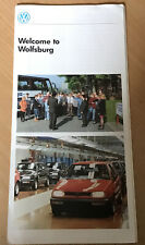 Welcome wolfsburg brochure for sale  NOTTINGHAM