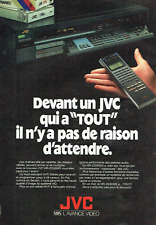 1988 advertising jvc d'occasion  Expédié en Belgium