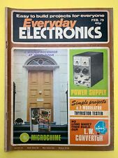 Everyday electronics february for sale  WISBECH