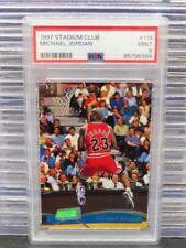 Topps Stadium Club Michael Jordan #118 1997-98 PSA 9 Chicago Bulls segunda mano  Embacar hacia Argentina