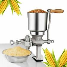 Used, Manual Corn Grinder Flour Maker Wheat Grain Nut Mill Grinder Kitchen Tool for sale  Flanders