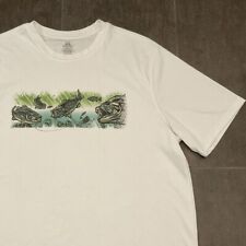 Camiseta masculina Bass Hunter boca aberta camiseta pesca engraçada roupa tamanho XL, usado comprar usado  Enviando para Brazil