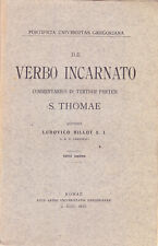 Verbo incarnato. commentarius usato  Pavia