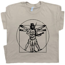 Camiseta Banjo Bluegrass Fiddle engraçado legal Vitruvian Man Mulheres Bandolim Guitarra comprar usado  Enviando para Brazil