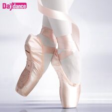 Usado, Sapatos de balé femininos bailarina cetim profissional sapatos de balé para dança comprar usado  Enviando para Brazil
