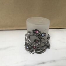 Partylite pewter floral for sale  DUNFERMLINE