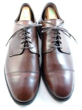 Zapatos de vestir Allen Edmonds "PARK AVENUE" DERBY punta de punta negra 10 EEE caoba (224N) segunda mano  Embacar hacia Argentina