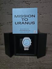 Relógio OMEGA x Swatch Speedmaster MoonSwatch Tiffany azul arejado - SO33L100 novo  comprar usado  Enviando para Brazil