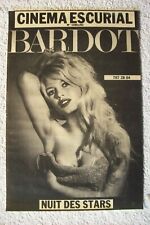 Brigitte bardot affiche d'occasion  Vieillevigne