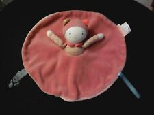doudou plat rond rose Mademoiselle et Ribambelle MOULIN ROTY  d'occasion  Molsheim