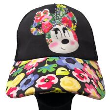 Boné de beisebol Minnie Mouse Disney Snapback malha caminhoneiro lembrança floral retrô, usado comprar usado  Enviando para Brazil