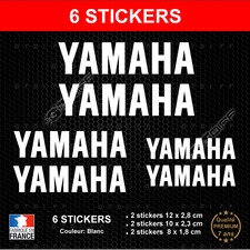 Stickers yamaha blanc d'occasion  Nantes