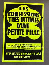 Confessions tres intimes d'occasion  Nancy-