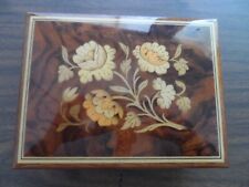 musical jewelry box wood for sale  Redlands