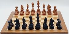 EXOTIC PHILIPPINE STAUNTON CHESS SET, CLUB SIZE 108MM (4.25") VINTAGE FROM 1970S, usado comprar usado  Enviando para Brazil