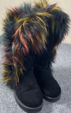 Fur rainbow boots for sale  Waterloo