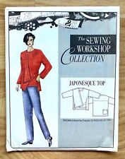 Camisa Sewing Workshop Collection JAPONESQUE TOP tamanho 8-18 P M L sem cortes assimétrica comprar usado  Enviando para Brazil