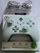 Used, PowerA Enhanced Wired Controller Xbox Series X S ONE Cotton Candy Blue for sale  Shipping to South Africa