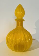 Usado, Garrafa Genie de vidro moderna amarela ~ 38 cm  comprar usado  Enviando para Brazil