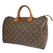 Bolsa de mão Louis Vuitton Speedy 35 viagem monograma couro marrom M41524 36YE279 comprar usado  Enviando para Brazil