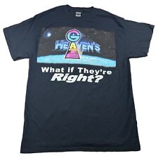 Camiseta Heaven’s Gate “What If They’re Right?” Tamanho M UFO Alien Cult comprar usado  Enviando para Brazil