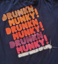 Shirt vintage drunknmunky usato  Spedire a Italy