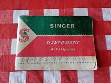 1950s original singer for sale  Dallas