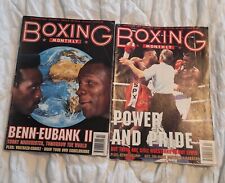 Boxing monthly magazines for sale  MANNINGTREE