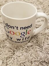 Coffee mug google for sale  Sacramento