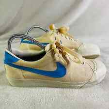 Tênis Nike Vintage Masculino Tamanho 7.5 Azul Claro Blazer All Court Lona Anos 80 comprar usado  Enviando para Brazil