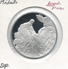 Medaille argent entierro d'occasion  Oullins