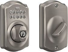 Schlage - BE365 CAM 619 Camelot Keypad Deadbolt Electronic Keyless Entry Lock for sale  Shipping to South Africa