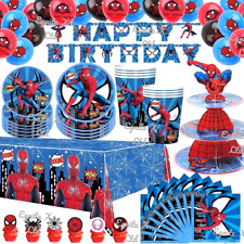 Spiderman birthday party d'occasion  Expédié en Belgium