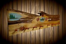 Rustic hand painted for sale  Big Rapids