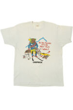 Vintage "He Who Finishes With The Most Toys Wins" Campmor T-Shirt for sale  Shipping to South Africa