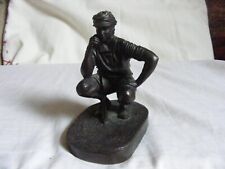 Bronzed resin figure for sale  STOCKPORT