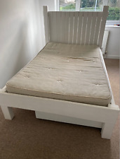 White wooden queen for sale  COWES