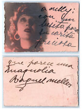 Raquel meller autograph usato  Spedire a Italy