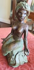 bronze mermaid statue for sale  Randolph