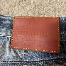 Superdry selvedge jeans for sale  UK